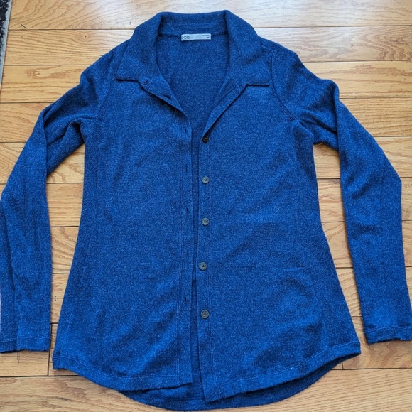 Wool button down cardigan/shirt - Picture 1 of 8